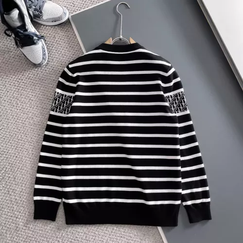 Replica Christian Dior Sweaters Long Sleeved For Men #1369762 $56.00 USD for Wholesale