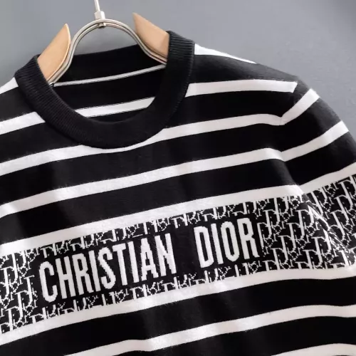 Replica Christian Dior Sweaters Long Sleeved For Men #1369762 $56.00 USD for Wholesale