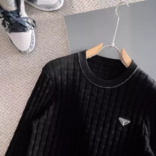 Replica Prada Sweaters Long Sleeved For Men #1369770 $56.00 USD for Wholesale