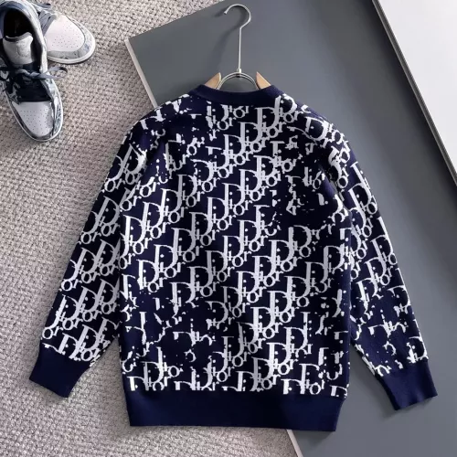 Replica Christian Dior Sweaters Long Sleeved For Men #1369791 $56.00 USD for Wholesale