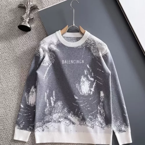 Balenciaga Sweaters Long Sleeved For Men #1369804 $56.00 USD, Wholesale Replica Balenciaga Sweaters