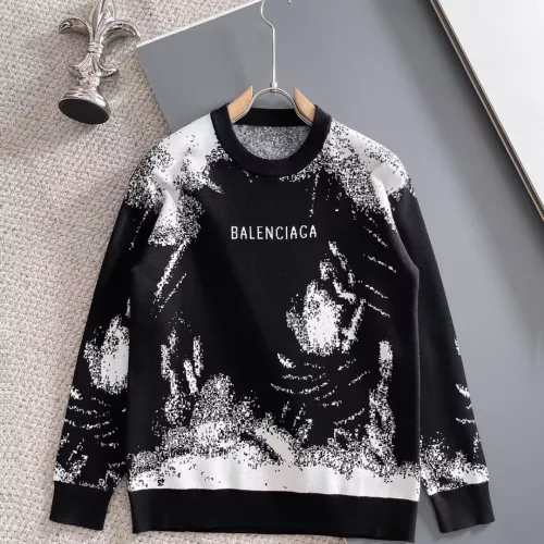 Balenciaga Sweaters Long Sleeved For Men #1369806 $56.00 USD, Wholesale Replica Balenciaga Sweaters
