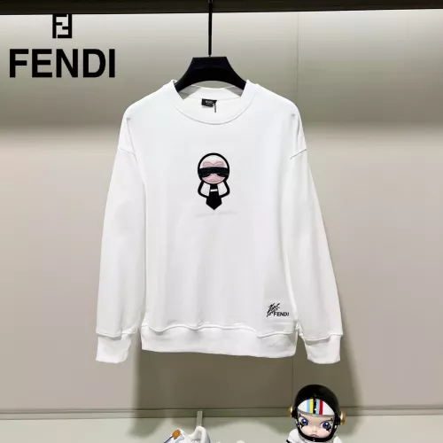 Fendi Hoodies Long Sleeved For Unisex #1369873 $48.00 USD, Wholesale Replica Fendi Hoodies