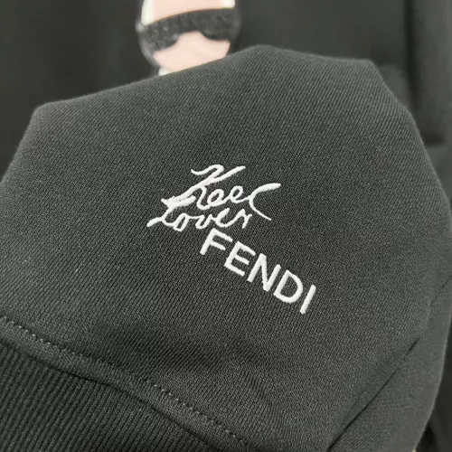 Replica Fendi Hoodies Long Sleeved For Unisex #1369874 $48.00 USD for Wholesale