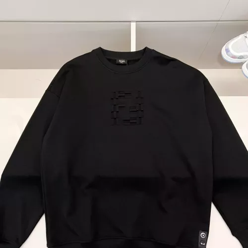 Replica Fendi Hoodies Long Sleeved For Unisex #1369892 $48.00 USD for Wholesale