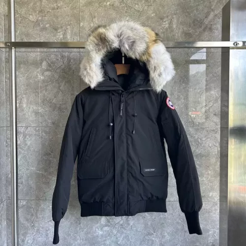 Canada Goose Down Feather Coat Long Sleeved For Men #1369916 $180.00 USD, Wholesale Replica Canada Goose Down Feather Coat