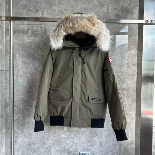 Canada Goose Down Feather Coat Long Sleeved For Men #1369921 $180.00 USD, Wholesale Replica Canada Goose Down Feather Coat