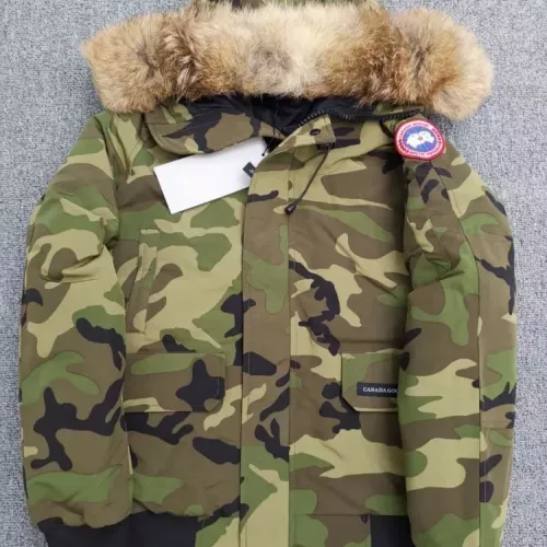 Canada Goose Down Feather Coat Long Sleeved For Men #1369922 $180.00 USD, Wholesale Replica Canada Goose Down Feather Coat