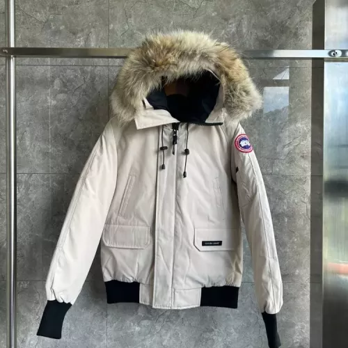 Canada Goose Down Feather Coat Long Sleeved For Men #1369924 $180.00 USD, Wholesale Replica Canada Goose Down Feather Coat