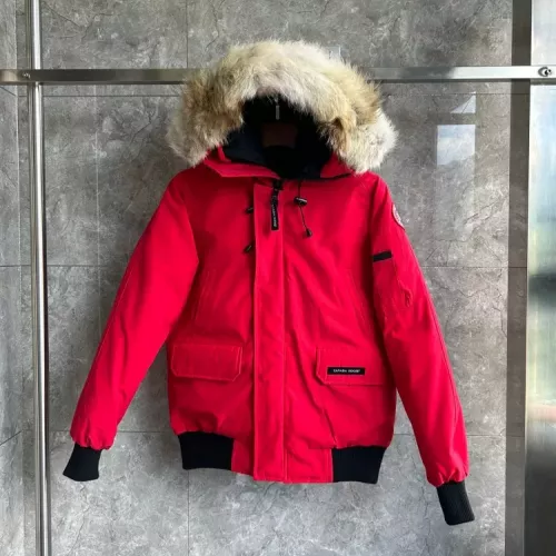 Canada Goose Down Feather Coat Long Sleeved For Men #1369925 $180.00 USD, Wholesale Replica Canada Goose Down Feather Coat