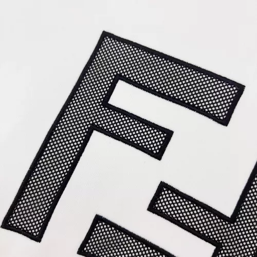 Replica Fendi Hoodies Long Sleeved For Unisex #1369976 $56.00 USD for Wholesale