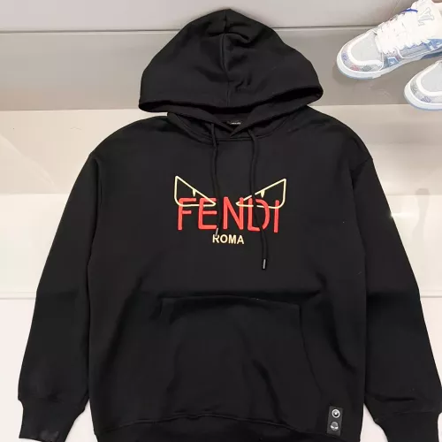 Replica Fendi Hoodies Long Sleeved For Unisex #1369979 $56.00 USD for Wholesale