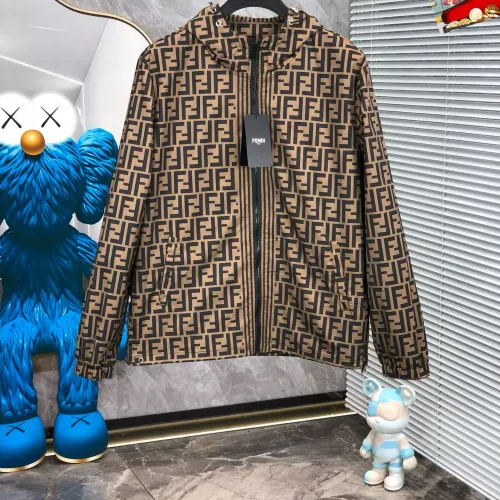 Fendi Jackets Long Sleeved For Men #1370012 $60.00 USD, Wholesale Replica Fendi Jackets
