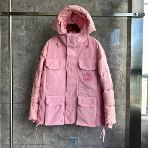 Canada Goose Down Feather Coat Long Sleeved For Unisex #1370045 $220.00 USD, Wholesale Replica Canada Goose Down Feather Coat