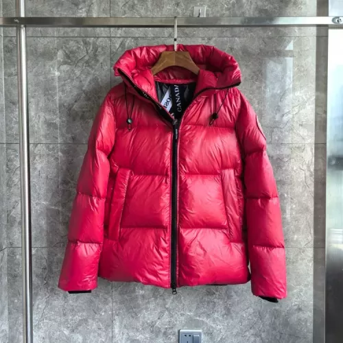 Canada Goose Down Feather Coat Long Sleeved For Unisex #1370052 $155.00 USD, Wholesale Replica Canada Goose Down Feather Coat