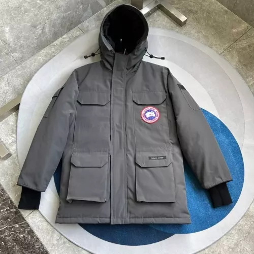 Canada Goose Down Feather Coat Long Sleeved For Unisex #1370083 $180.00 USD, Wholesale Replica Canada Goose Down Feather Coat