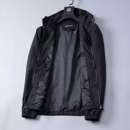 Replica Armani Jackets Long Sleeved For Men #1370090 $45.00 USD for Wholesale