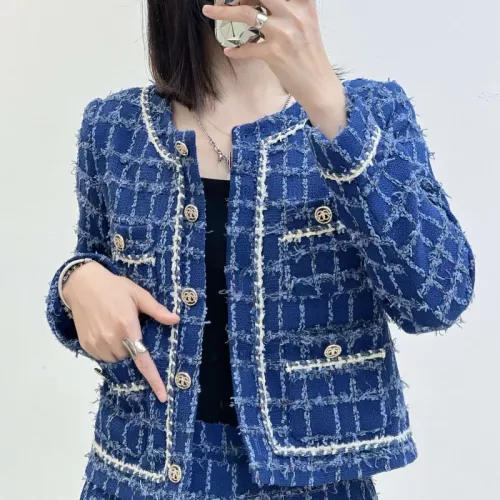 Replica Chanel Tracksuits Long Sleeved For Women #1370187 $162.00 USD for Wholesale