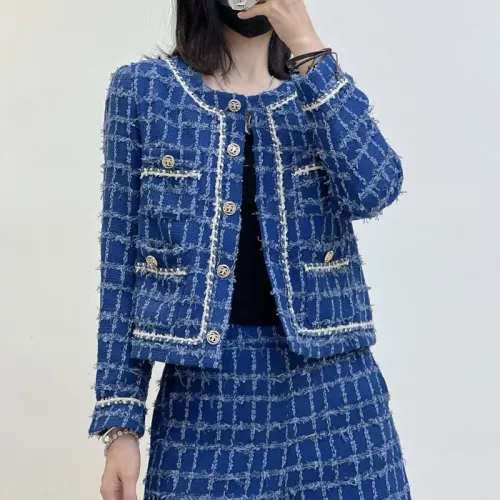 Replica Chanel Tracksuits Long Sleeved For Women #1370187 $162.00 USD for Wholesale