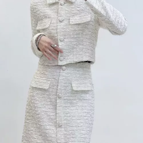 Replica Chanel Tracksuits Long Sleeved For Women #1370192 $155.00 USD for Wholesale