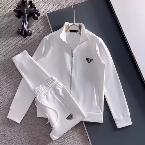 Prada Tracksuits Long Sleeved For Men #1370293 $82.00 USD, Wholesale Replica Prada Tracksuits
