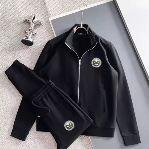 Fendi Tracksuits Long Sleeved For Men #1370309 $82.00 USD, Wholesale Replica Fendi Tracksuits