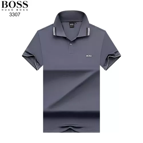 Boss T-Shirts Short Sleeved For Men #1370347 $32.00 USD, Wholesale Replica Boss T-Shirts