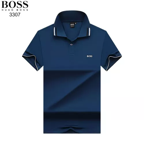 Boss T-Shirts Short Sleeved For Men #1370349 $32.00 USD, Wholesale Replica Boss T-Shirts