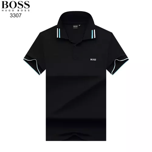 Boss T-Shirts Short Sleeved For Men #1370350 $32.00 USD, Wholesale Replica Boss T-Shirts