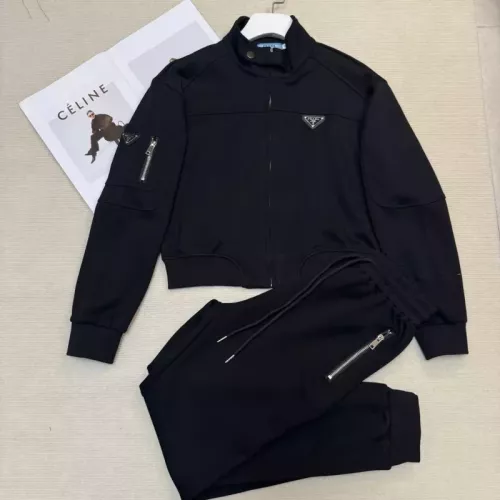 Prada Tracksuits Long Sleeved For Women #1370361 $88.00 USD, Wholesale Replica Prada Tracksuits