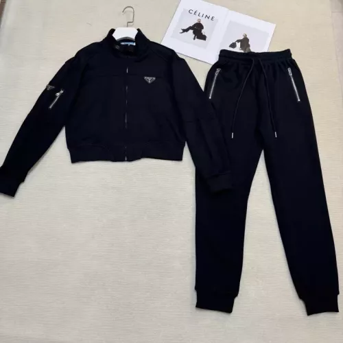 Replica Prada Tracksuits Long Sleeved For Women #1370361 $88.00 USD for Wholesale