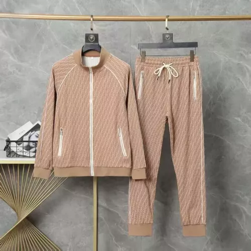 Fendi Tracksuits Long Sleeved For Men #1370394 $82.00 USD, Wholesale Replica Fendi Tracksuits
