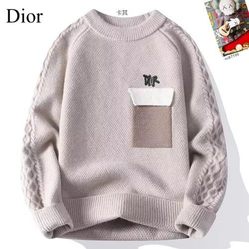 Christian Dior Sweaters Long Sleeved For Men #1370447 $48.00 USD, Wholesale Replica Christian Dior Sweaters