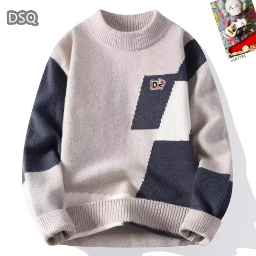Dsquared Sweaters Long Sleeved For Men #1370450 $48.00 USD, Wholesale Replica Dsquared Sweaters
