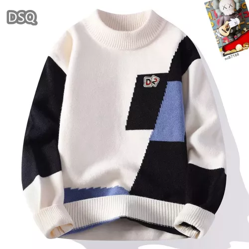 Dsquared Sweaters Long Sleeved For Men #1370451 $48.00 USD, Wholesale Replica Dsquared Sweaters