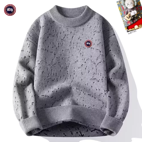 Canada Goose Sweaters Long Sleeved For Men #1370468 $48.00 USD, Wholesale Replica Canada Goose Sweaters