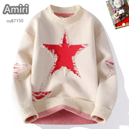 Amiri Sweaters Long Sleeved For Men #1370474 $48.00 USD, Wholesale Replica Amiri Sweaters