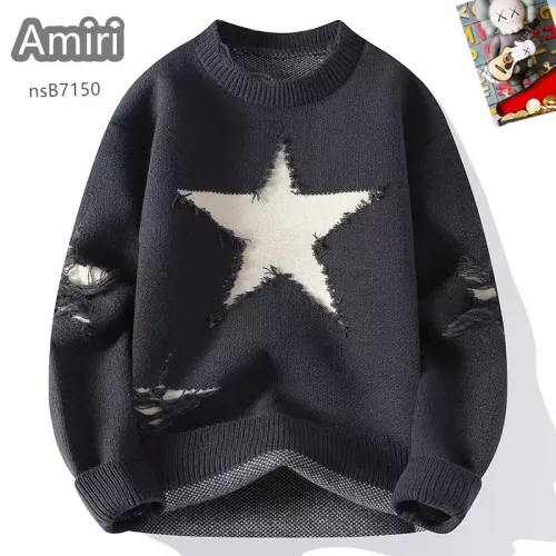 Amiri Sweaters Long Sleeved For Men #1370476 $48.00 USD, Wholesale Replica Amiri Sweaters