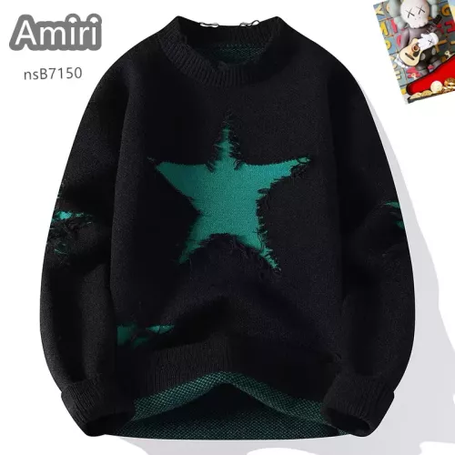 Amiri Sweaters Long Sleeved For Men #1370477 $48.00 USD, Wholesale Replica Amiri Sweaters
