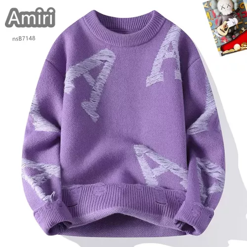 Amiri Sweaters Long Sleeved For Men #1370479 $48.00 USD, Wholesale Replica Amiri Sweaters