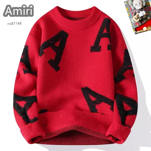 Amiri Sweaters Long Sleeved For Men #1370480 $48.00 USD, Wholesale Replica Amiri Sweaters
