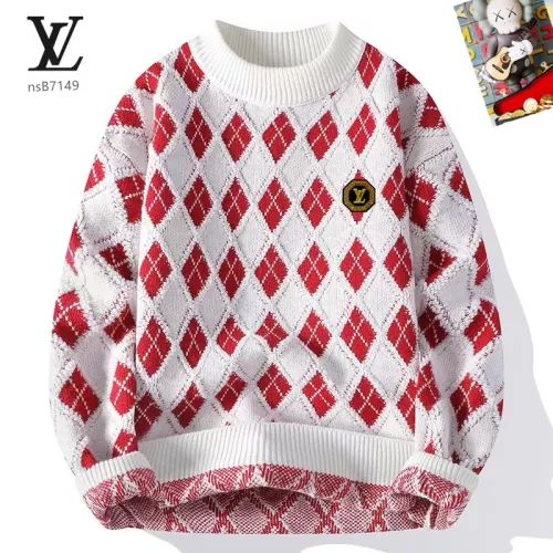 Louis Vuitton LV Sweaters Long Sleeved For Men #1370493 $48.00 USD, Wholesale Replica Louis Vuitton LV Sweaters