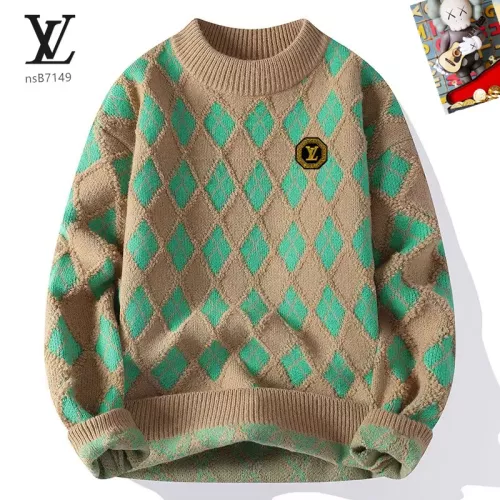 Louis Vuitton LV Sweaters Long Sleeved For Men #1370495 $48.00 USD, Wholesale Replica Louis Vuitton LV Sweaters