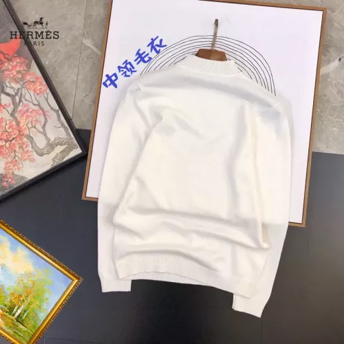 Replica Hermes Sweaters Long Sleeved For Men #1370509 $42.00 USD for Wholesale