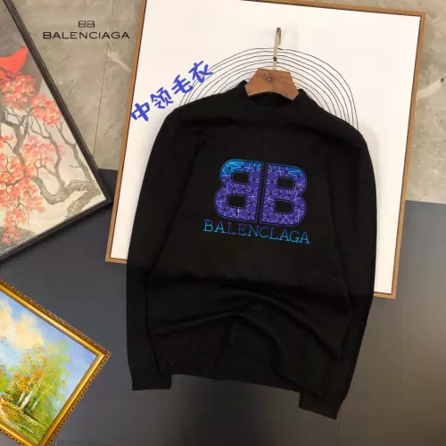 Balenciaga Sweaters Long Sleeved For Men #1370548 $42.00 USD, Wholesale Replica Balenciaga Sweaters