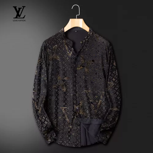 Louis Vuitton LV Shirts Long Sleeved For Men #1370583 $52.00 USD, Wholesale Replica Louis Vuitton LV Shirts