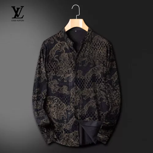 Louis Vuitton LV Shirts Long Sleeved For Men #1370584 $52.00 USD, Wholesale Replica Louis Vuitton LV Shirts