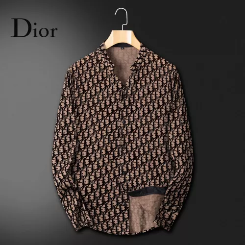 Christian Dior Shirts Long Sleeved For Men #1370587 $52.00 USD, Wholesale Replica Christian Dior Shirts
