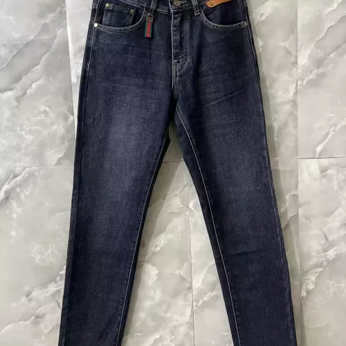 Replica Louis Vuitton LV Jeans For Men #1370591 $52.00 USD for Wholesale