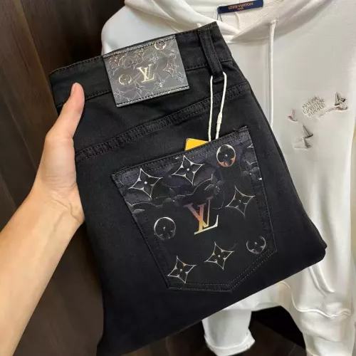 Louis Vuitton LV Jeans For Men #1370601 $52.00 USD, Wholesale Replica Louis Vuitton LV Jeans
